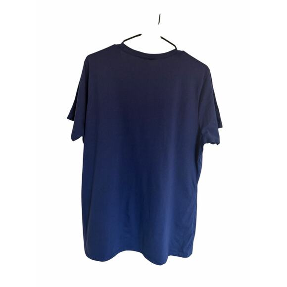 Port & Company Women's XL Blue School Bus Driver Short Sleeve Crew Neck T-Shirt - Picture 7 of 11